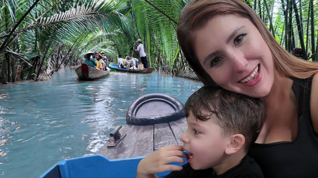 Почему дельта реки Меконг — это то место, которое ОБЯЗАТЕЛЬНО нужно посетить в Сайгоне, Вьетнам. ...