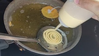 Instant Jalebi With Few Ingredients - 4 Ingredients Jalebi Recipe- Perfect Jalaibi - Crunchy Jalaibi