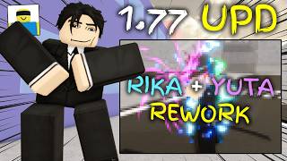 NEW RIKA &amp; YUTA REWORK + V1.77 NEWS in JJS