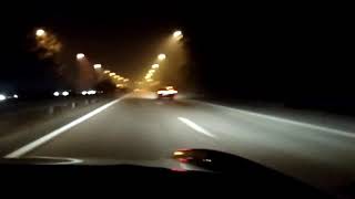 Via rápida de Guimarães captada em alta velocidade Portugal cidade berço