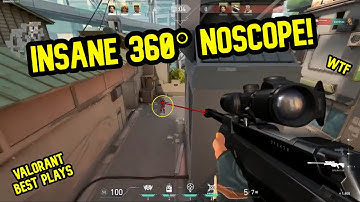 INSANE 360 NOSCOPE! | Valorant best plays compilation