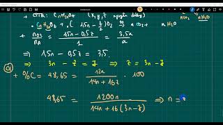 Given open-chain compound A, in which %C = 48.65%. Burning completely a mol of A requires 3.5a mo...