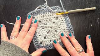 How to Crochet A Perfect Solid Granny Square