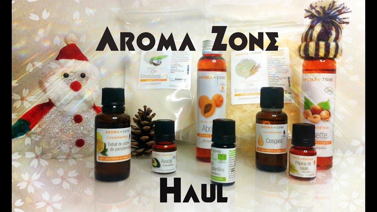 Haul AROMA ZONE YouTube