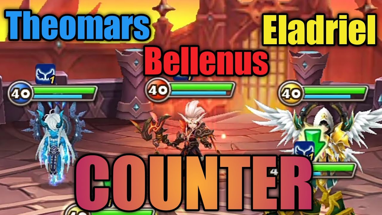 Counter Theomars Bellenus Eladriel World Guild Battle Summoners War STC Channel