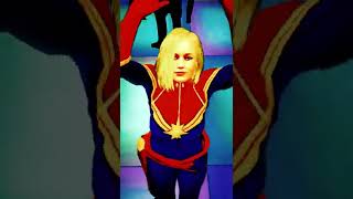 Captain Marvel dancing