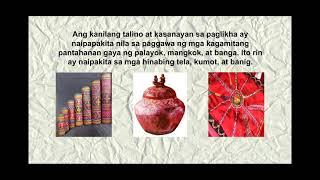 1st Quarter ARTS 4 : Mga Katutubong Disenyo