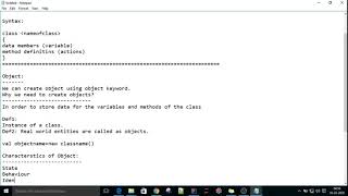 26. What is Object in Scala