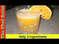 Orange Juice Recipe In 1 Minute اورنج جوس بنانے کی آسان ترکیب 