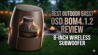 OSD BOM4 1 2 Review | 8 Inch Wireless Outdoor Subwoofer With Bluetooth