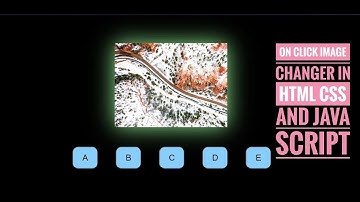 Onclick image changer in html css and javascript||Html project by ATP