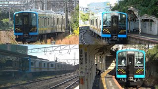 2023/10/24 【乗務員訓練】 E131系 T2編成 弁天橋駅 浅野駅 浜川崎駅 | Japan Railways: Training of E131 Serie on Tsurumi Line