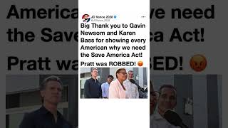 Gavin Newsom & Karen Bass Under Fire? Viral Post Sparks Huge Debate 🇺🇸