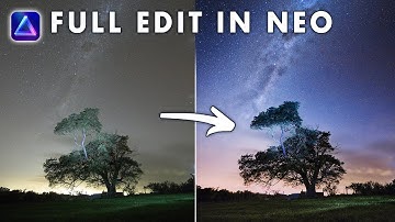 Volledige Astro Photo Edit Walkthrough in Luminar NEO