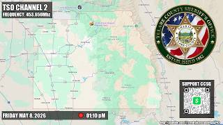 Tulare County Sheriff Channel 2 Scanner Audio- May 8, 2026