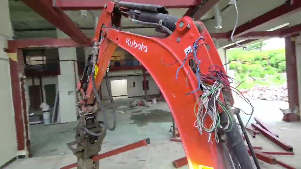 1인칭으로 보는 철거작업 - 2편 (미니포크레인, 산소절단, 고철상차) 017 철거