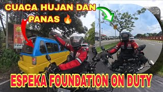 NGAWAL AMBULANCE ESPEKA FOUNDATION HUJAN KETEMU PANAS !!! Gaskeun 