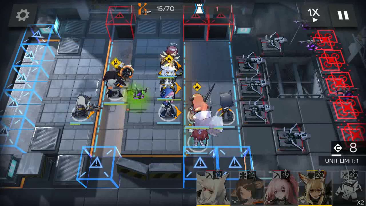 Arknights - Contingency Contract #1 - Day 1 & 2 East Armory