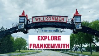 FRANKENMUTH, MICHIGAN | WOODEN BRIDGE, RAU'S COUNTRY STORE, FRANKENMUTH FUDGE KITCHEN, & CHEESE HAUS