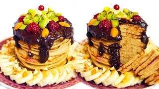 ПАНКЕЙКИ | ВСЕГО 3 ИНГРЕДИЕНТА | без соды и разрыхлителя American pancakes.