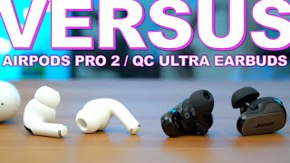 Bose QC Ultra Earbuds vs AirPods Pro 2  Is Better Comfort Worth it?