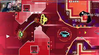 Taman vibes  ~ Geometry Dash - Adrenaline Rush By Gonixel All Coins Easy Demon