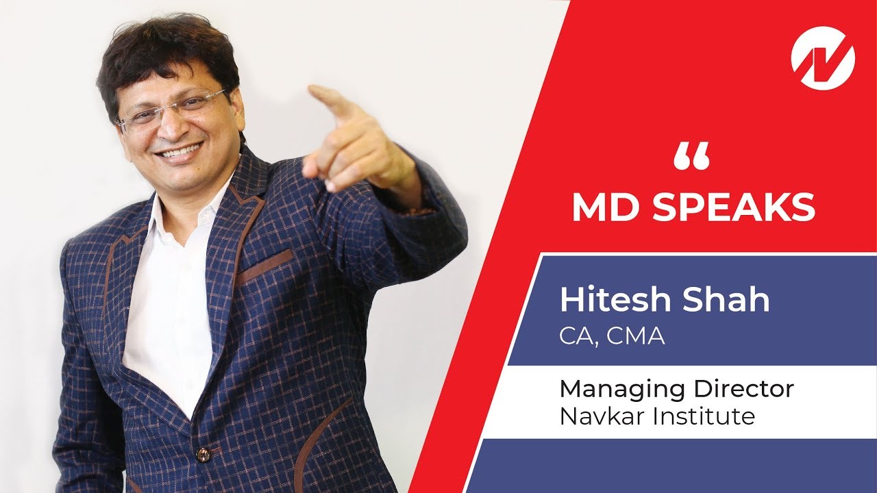 "Navkar Digital Institute: A Revolution in CA Coaching" - Hitesh Shah, MD, Navkar Institute