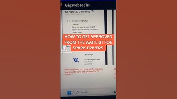 How to get approved from the spark driver waitlist #sparkdriver #waitlist #walmartsparkwaitlist