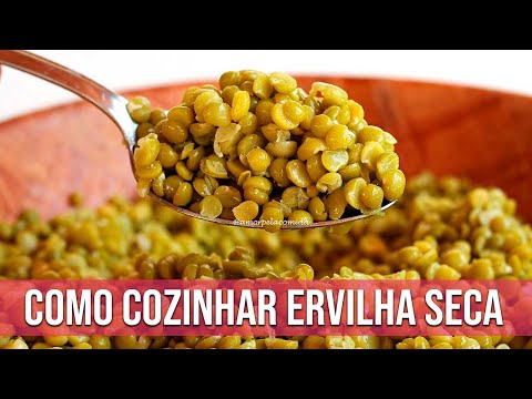 Vídeo: Como Cozinhar Ervilhas Verdes