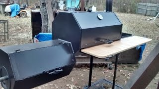 Bbq smoker build with octagon and hexagon