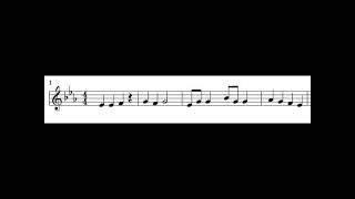 District Choir Sight Singing Practice #1 in Eb