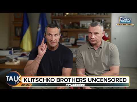 Vitali And Wladimir Klitschko's FULL Interview With Piers Morgan