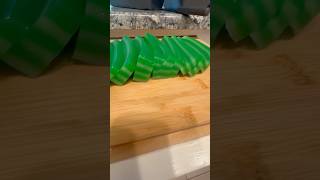 Thai coconut jelly#Pandanlayered#coconutdessert#foodiefavorites#