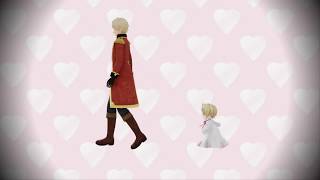MMD APH - Tangled up - USUK (About Hetalia Day 2018)