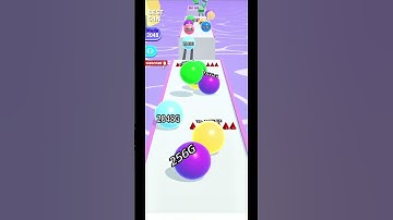 Ballrun 2048 walkthrough gameplay video #shorts #gaming #ballrun2048