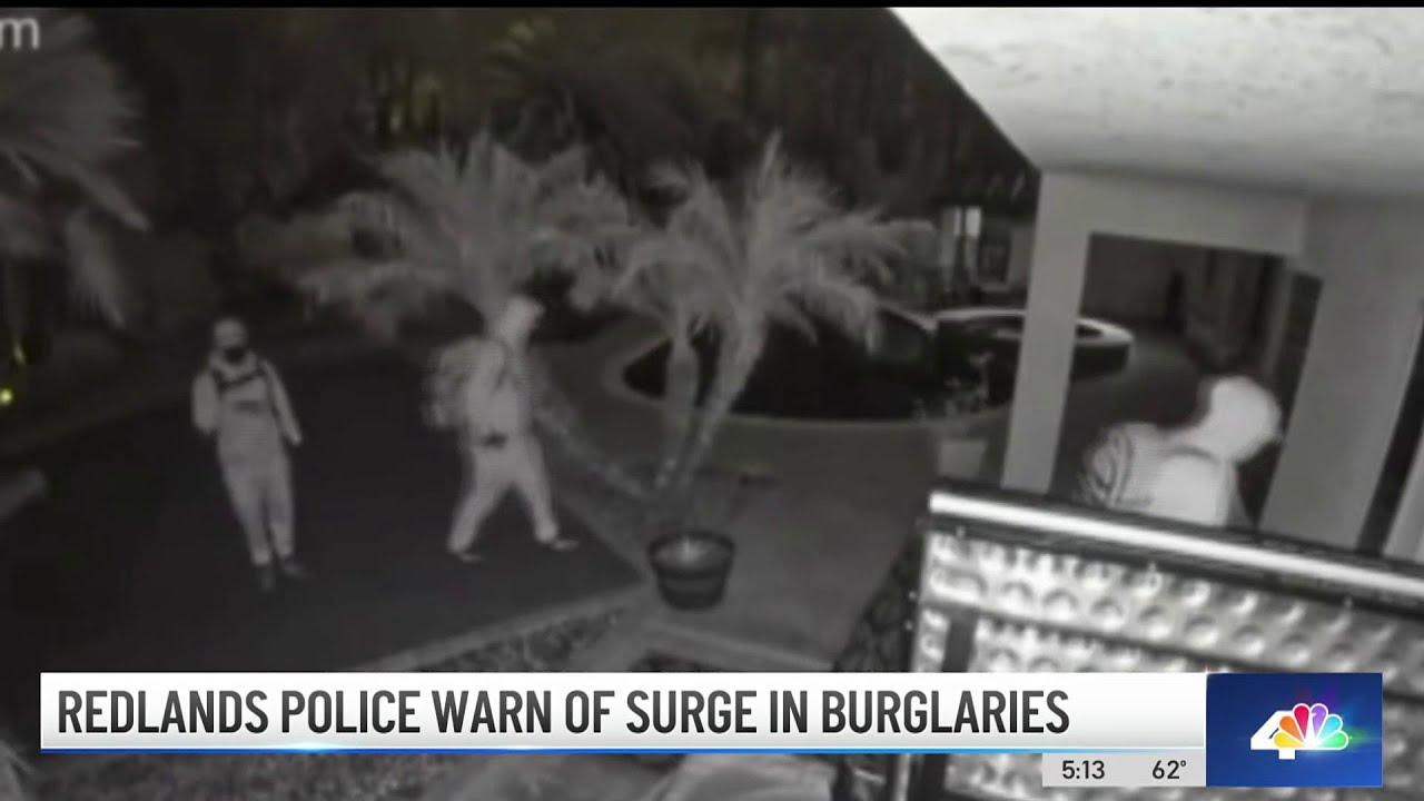 Redlands police warn of surge in home burglaries