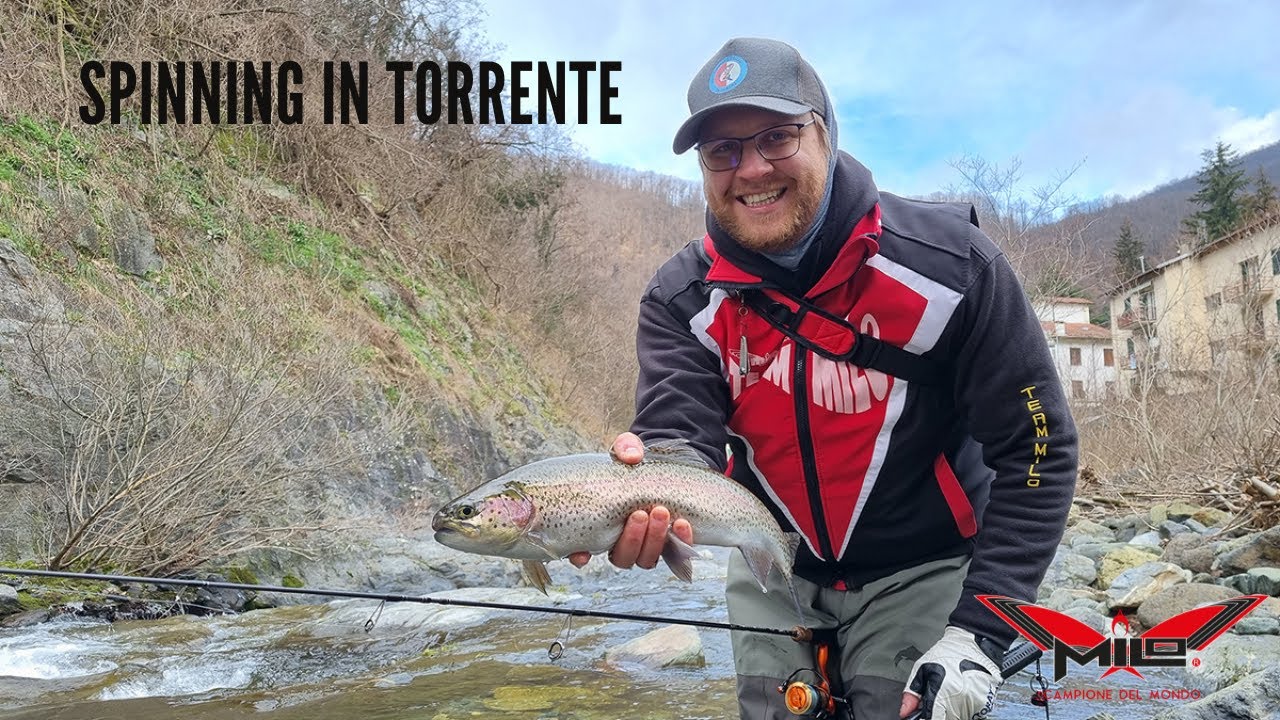 SPINNING IN TORRENTE - MILO TV - Trote a Gomma nella Riserva di Masone