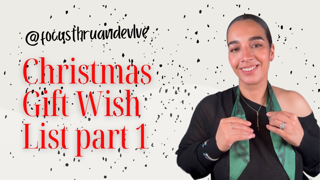 Let’s Review a few of my Christmas List Items ​⁠​⁠​⁠ 