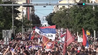 Tens of thousands join big rally in Belgrade called by Serbia's protesting university students