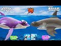 HAMMERHEAD SHARK HSE VS SMOOTH HAMMERHEAD SHARK HSW - HUNGRY SHARK EVOLUTION VS HUNGRY SHARK WORLD