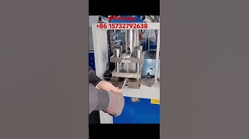 Semi-automatic single station hydraulic circular pipe punching machine, made in China.