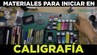 Iniciar en caligrafía