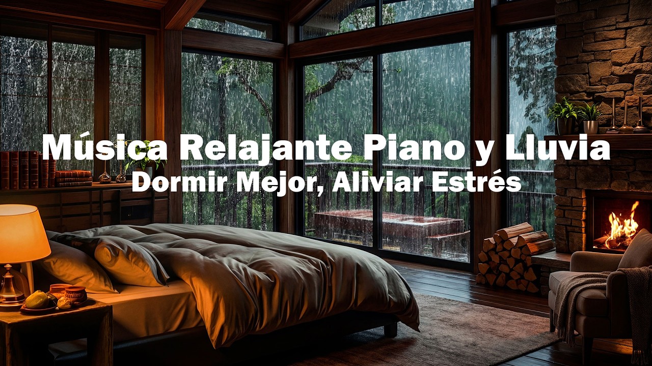 Música Relajante para Dormir, Estudiar y Meditar | Lluvia Nocturna ...