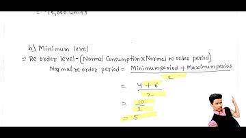 Stock Levels|| Material Cost Control|| Elements of Costing Kannada