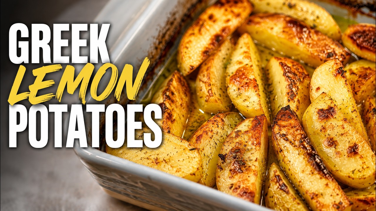 Greek Lemon Potatoes That Will Become Your New Favorite Side Dish! 🥔🍋