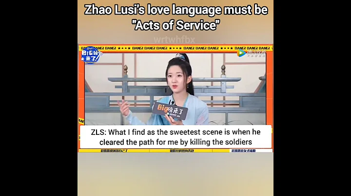 Her favorite scene is battle! #zhaolusi #yangyang杨洋 #whorulestheworld #赵露思 #杨洋 #且试天下 #yangyang