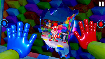 Huggy Wuggy Friend Poppy Playtime Scary Toy Factory Mobile Game - Android Gameplay Walkthrough