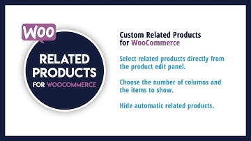 Custom Related Products for WooCommerce