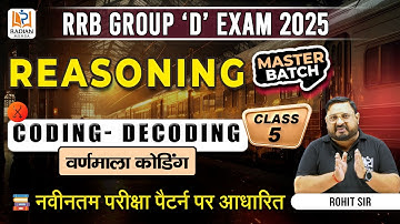 ALPHABET CODING - I | RRB GROUP 