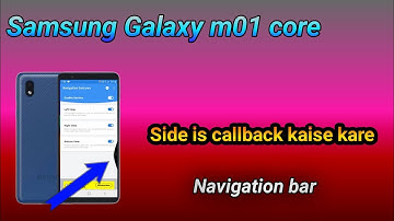 Samsung Galaxy m01 core Side is Callback kaise kare